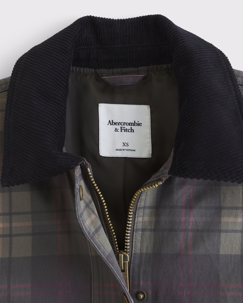 Mid-Length Waxed Barn Jacket