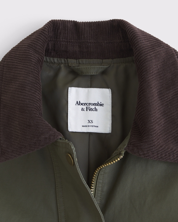 Mid-Length Waxed Barn Jacket