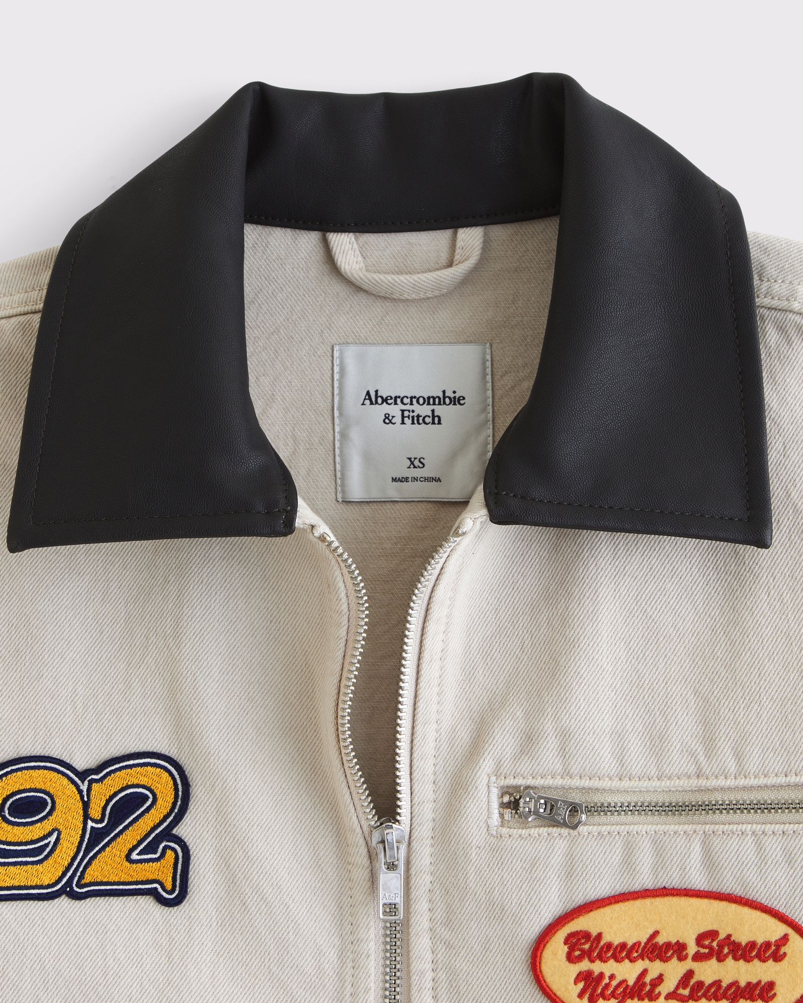 Patchwork Denim Workwear Jacket