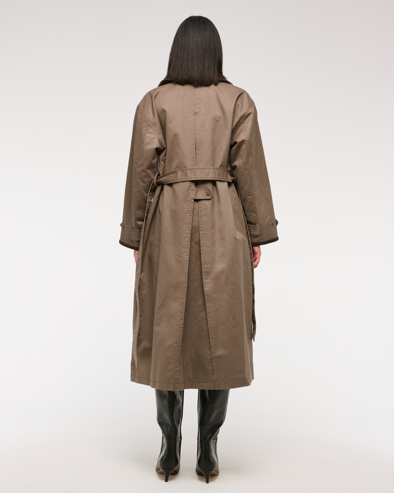 Long Waxed Barn Coat