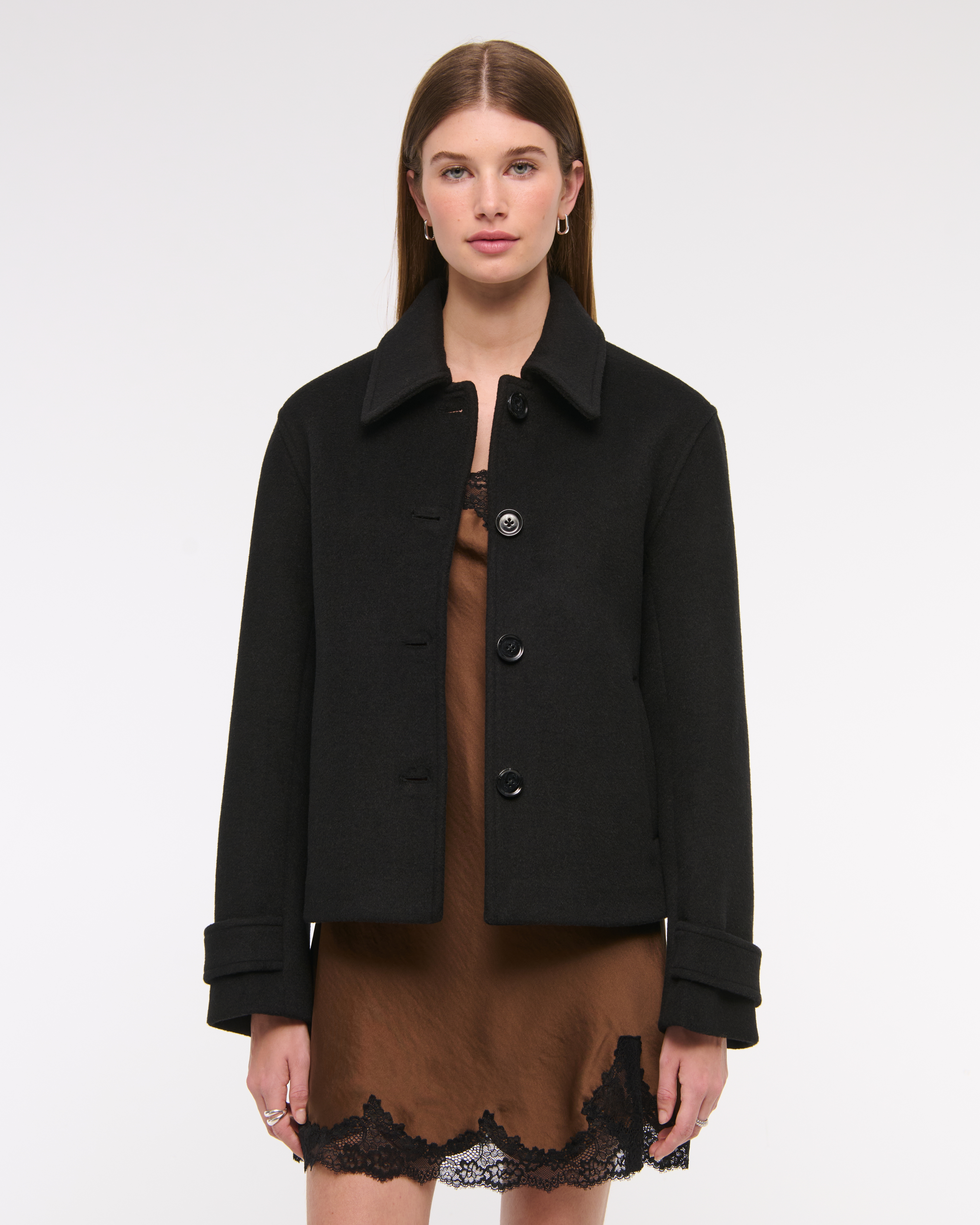 Doubleface Wool Cashmere Jacket | EILEEN FISHER