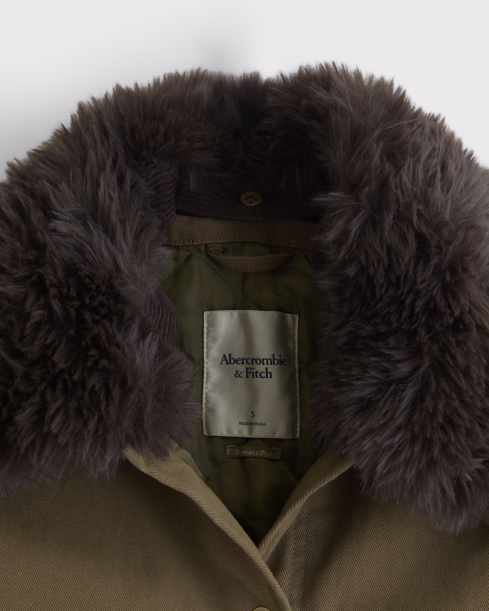 Removable Collar Workwear Coat