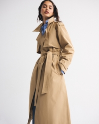 ジャケット・アウター Classical Open Sleeve Trench Coat Venice | Premium Leather Trench Coat for Women – AMSTERDAM HERITAGE