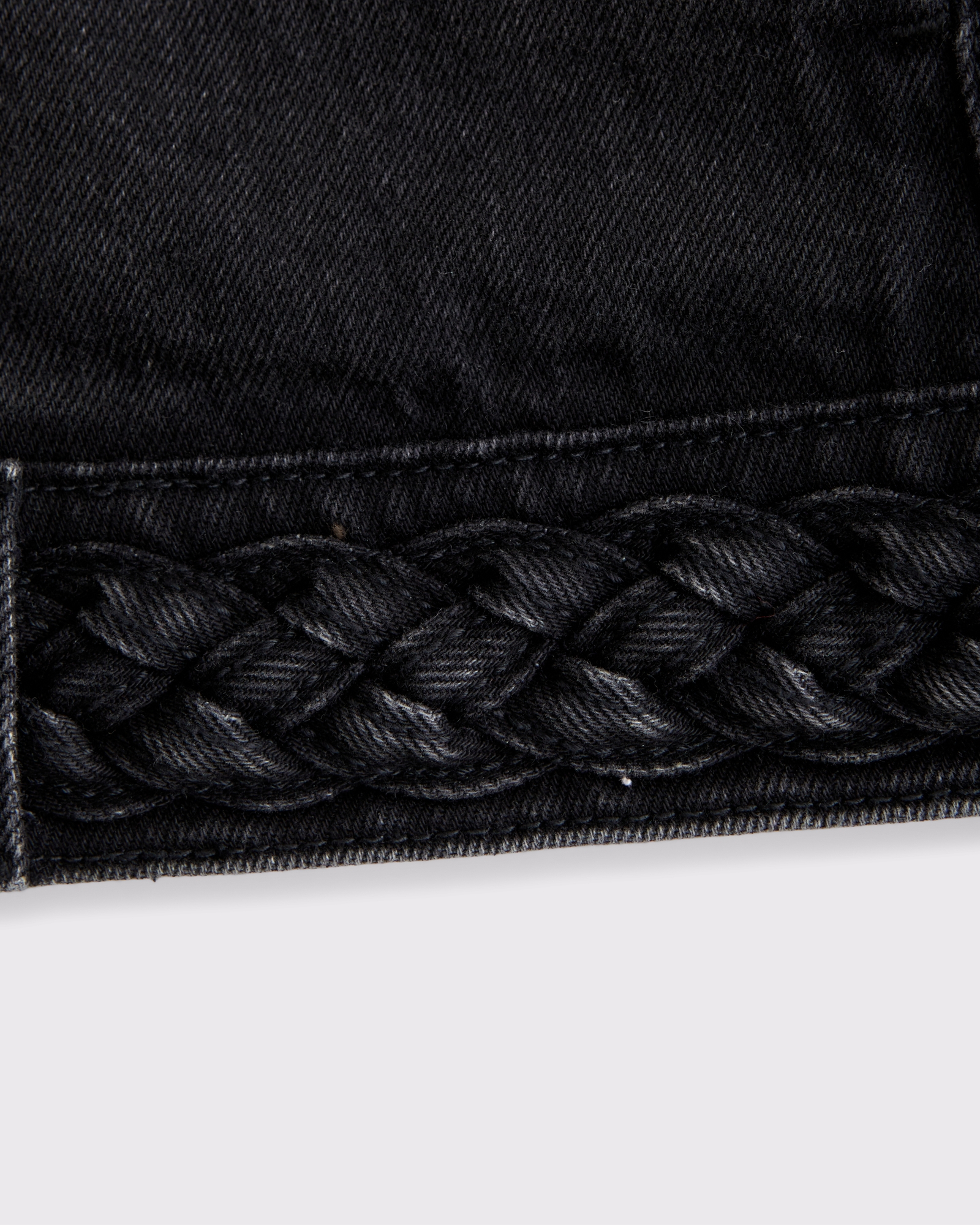 Slim Denim Zip-Up Jacket