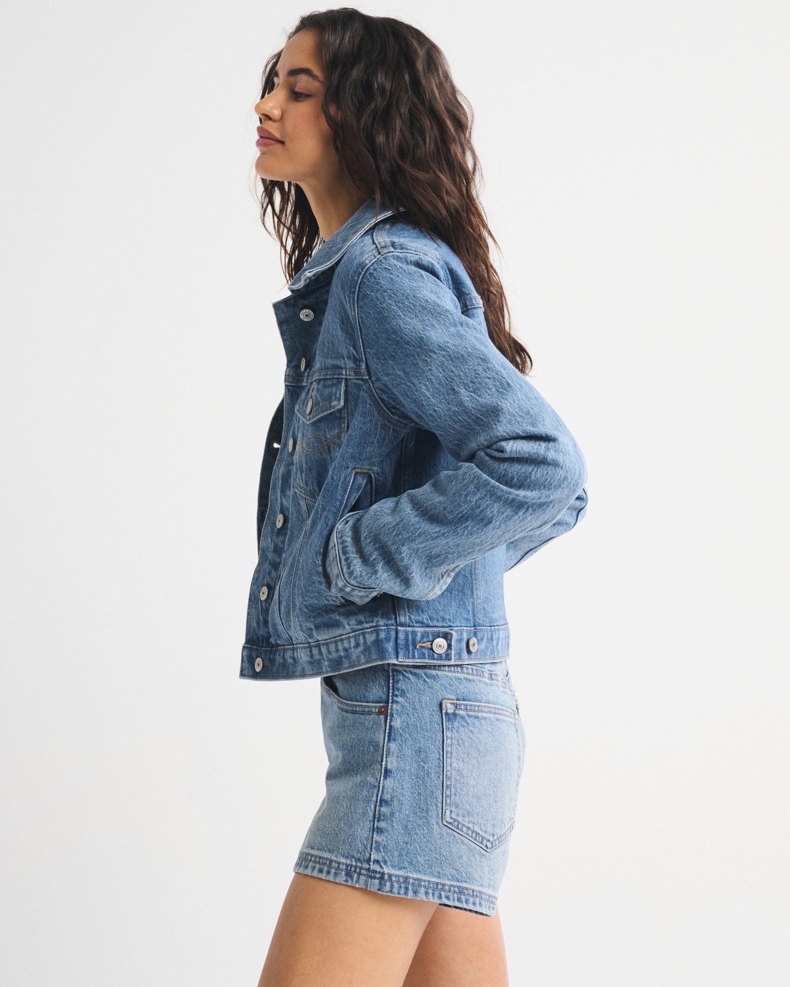 Slim Denim Trucker Jacket