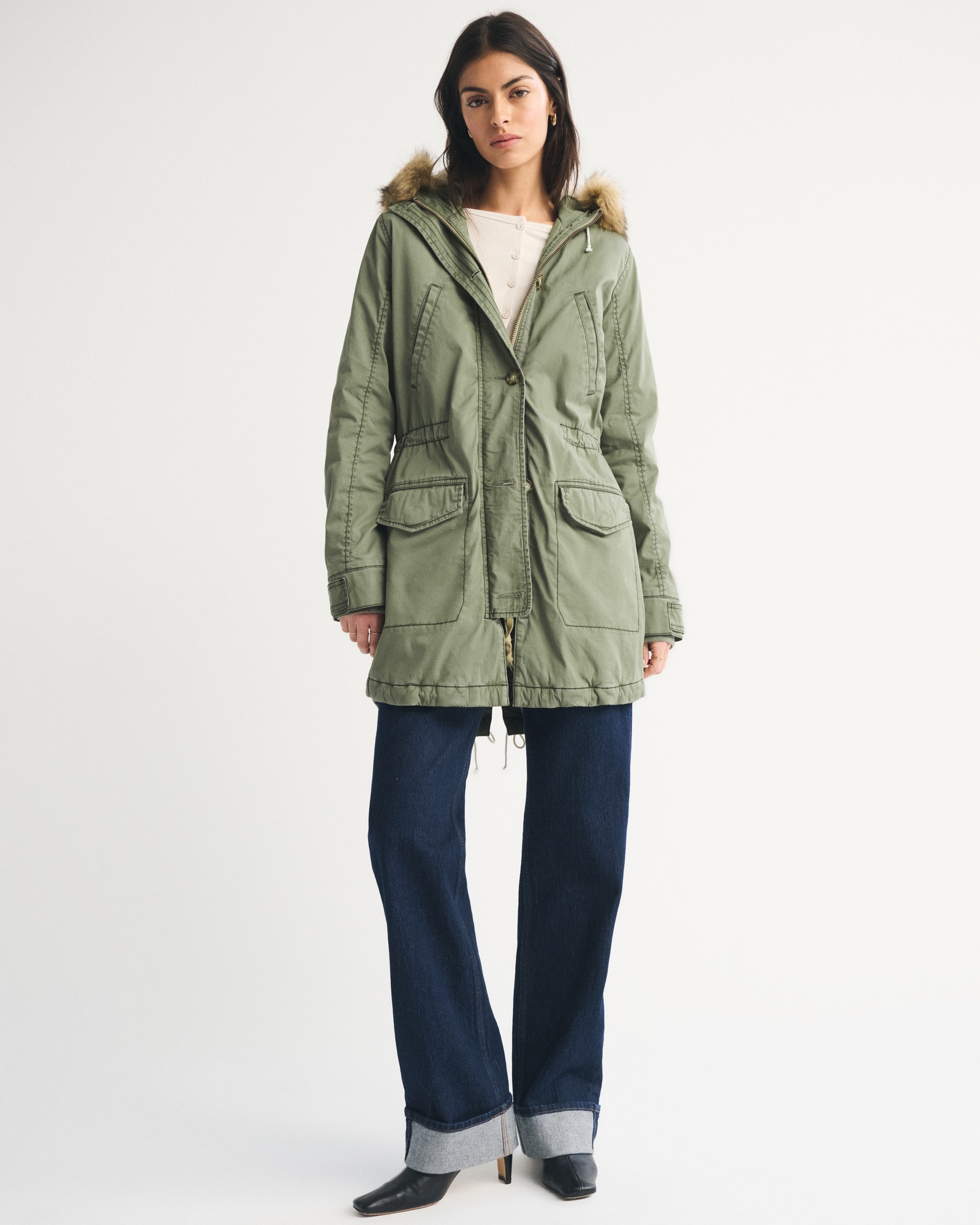Fleece-Lined Parka