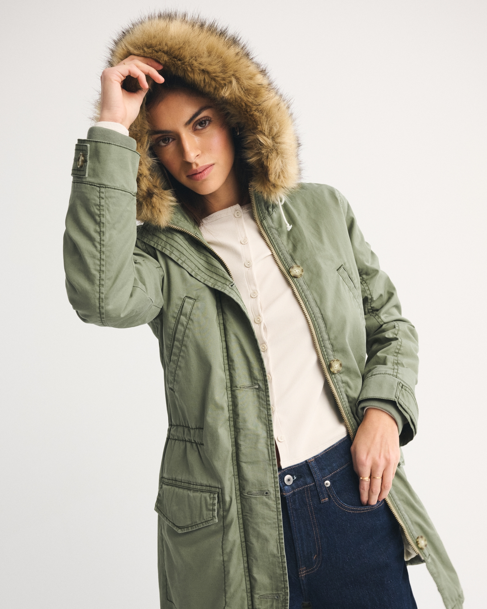 Fleece-Lined Parka