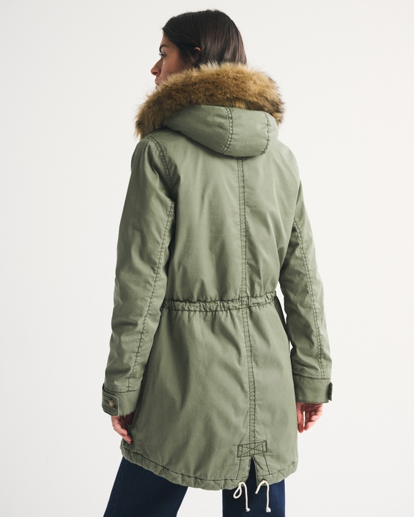 Women's Fleece-Lined Parka | Women's Clearance | Abercrombie.com