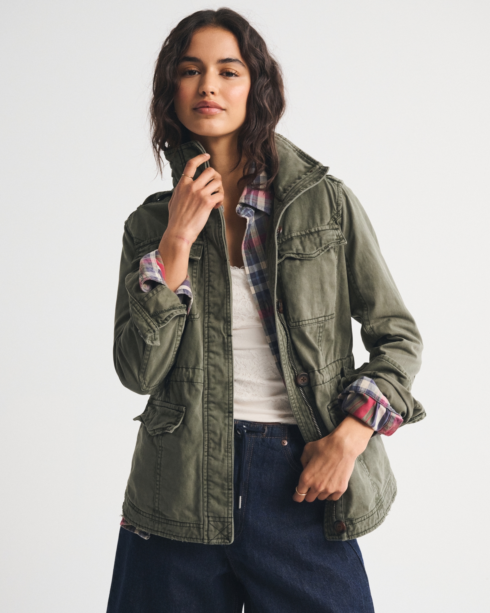 Slim Military Jacket