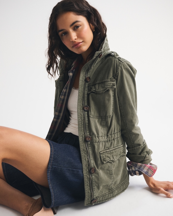 Women's Military Jacket | Women's Clearance | Abercrombie.com
