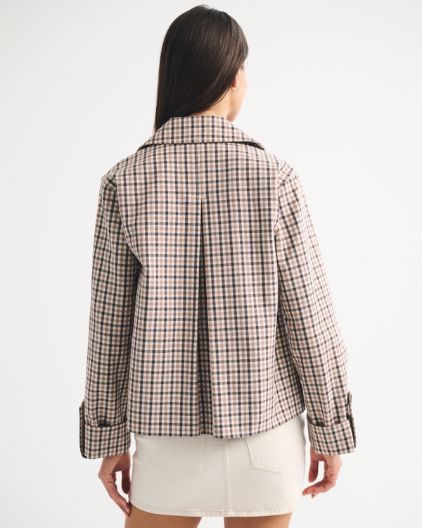 Women's A-Line Short Trench Coat | Women's Coats & Jackets