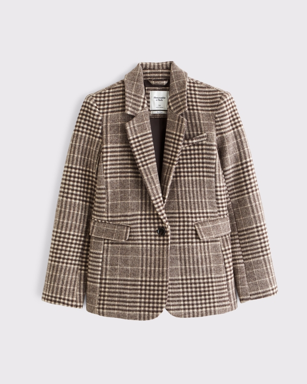 Women's Classic Wool-Blend Blazer | Women's Coats & Jackets