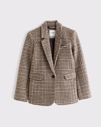 Classic Wool-Blend Blazer