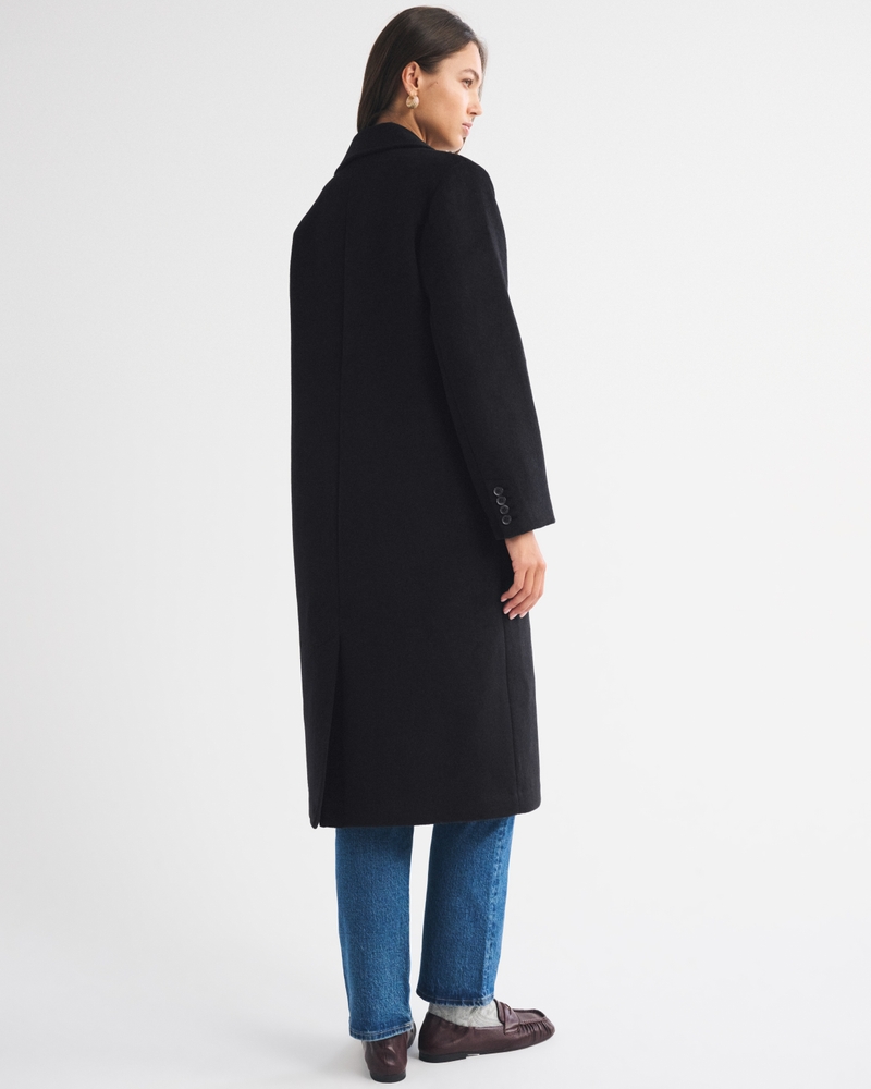 Wool-Blend Tailored Topcoat - thumbnail 4