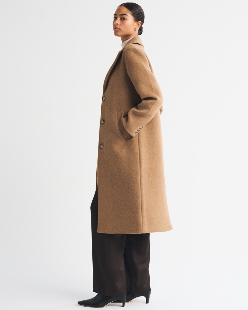 Wool-Blend Tailored Topcoat - thumbnail 8