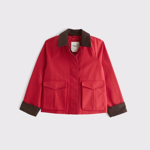 Женские куртки Abercrombie & Fitch Chore Jacket