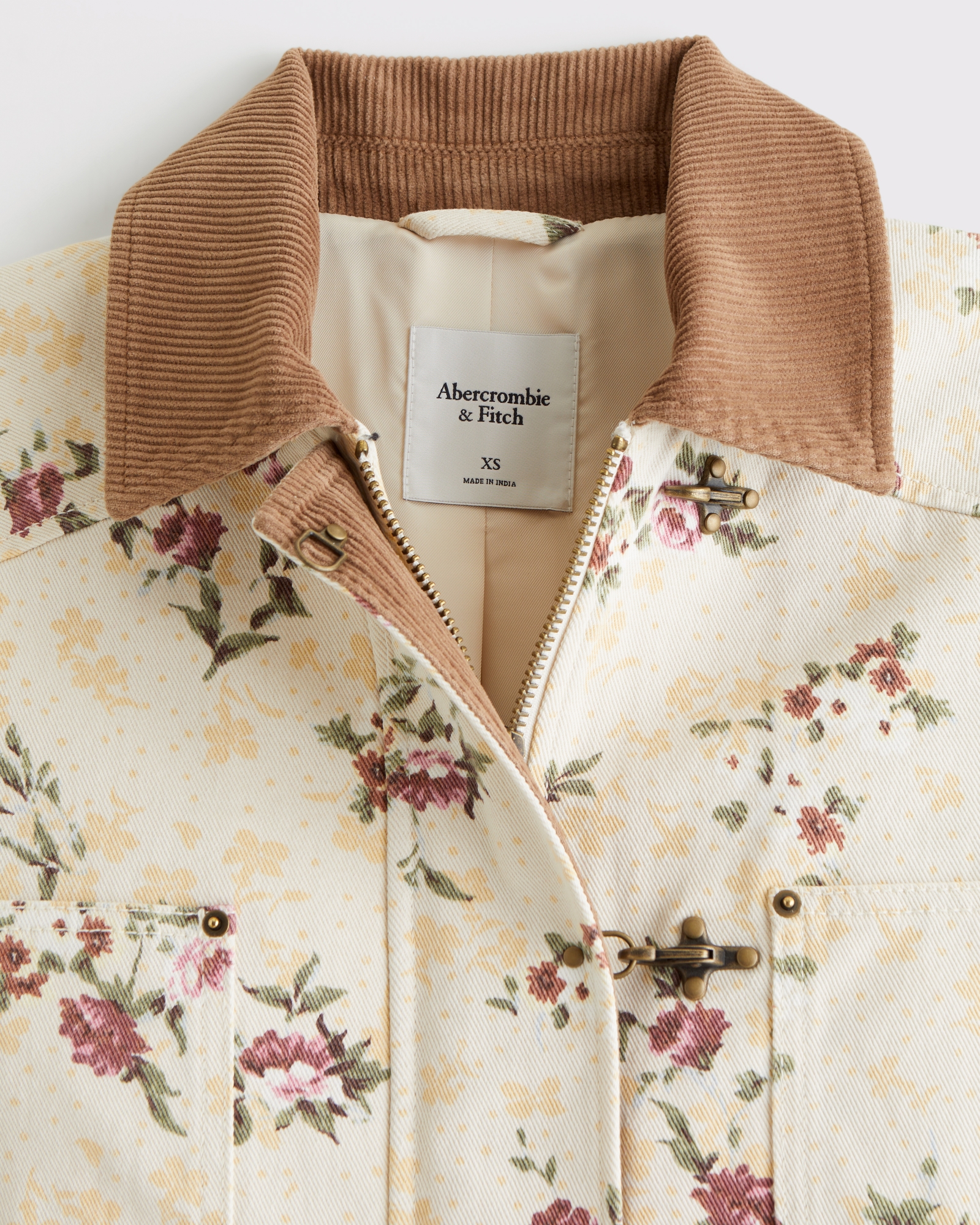 Mid-Length Denim Barn Jacket