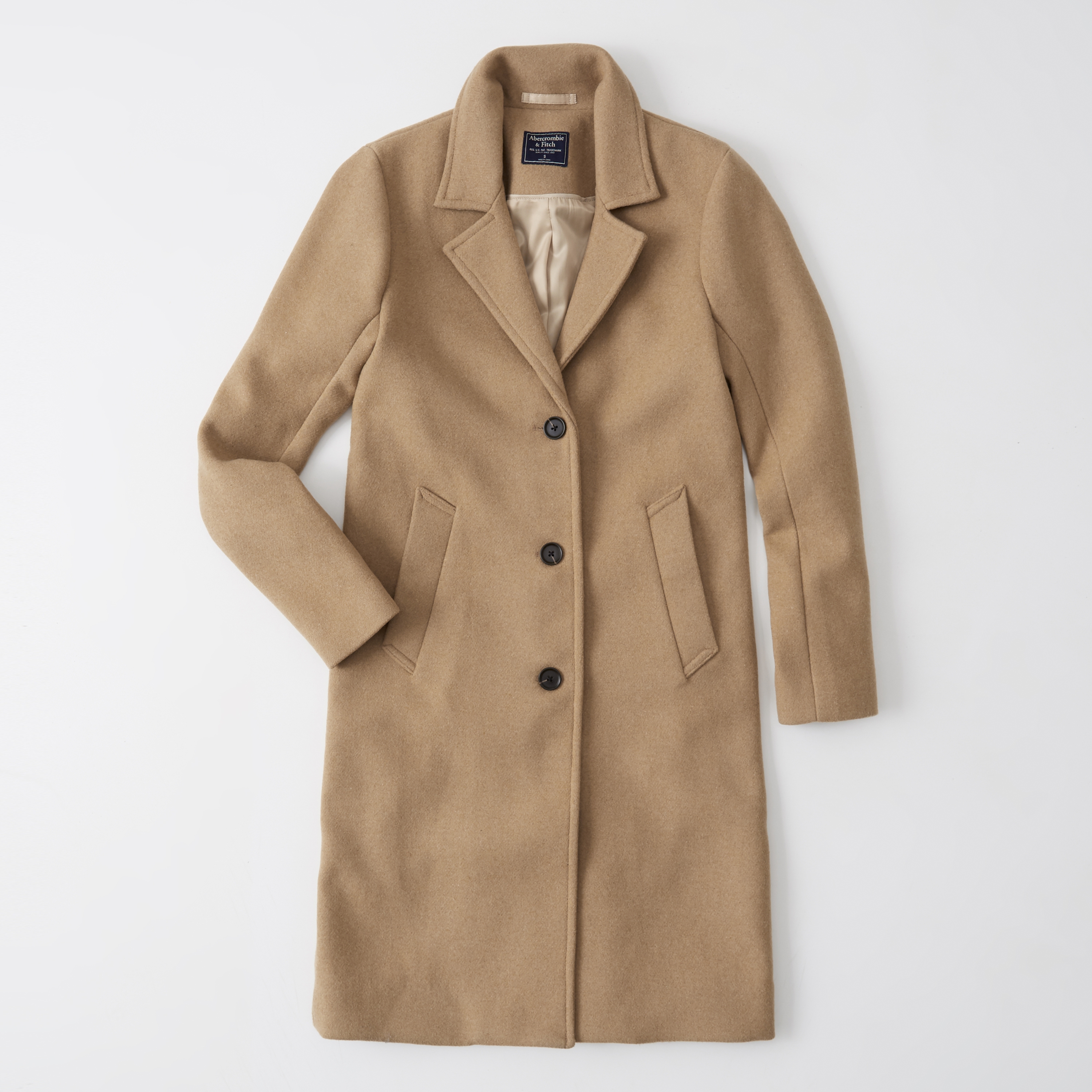 abercrombie wool coat