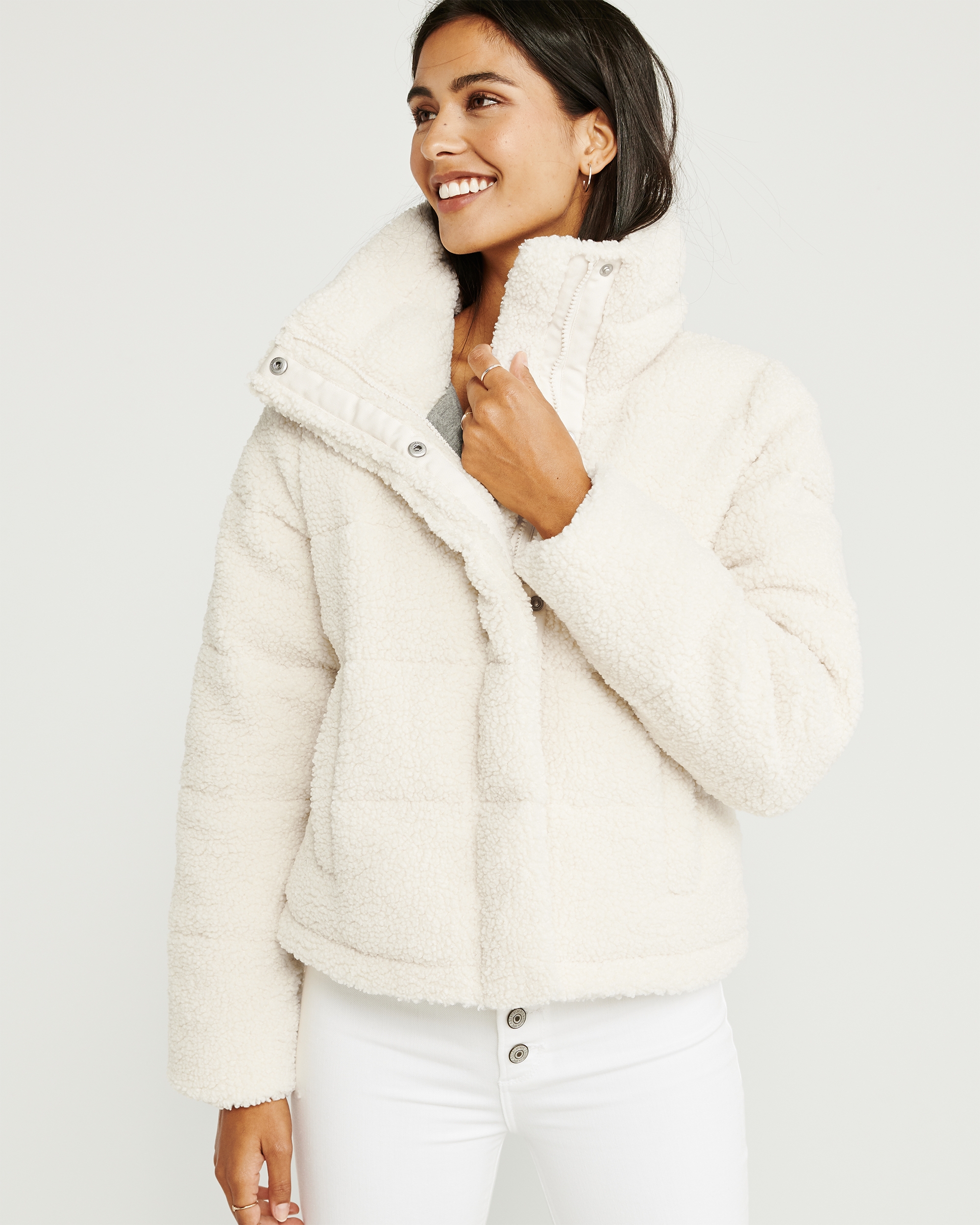 abercrombie sherpa ultra mini puffer