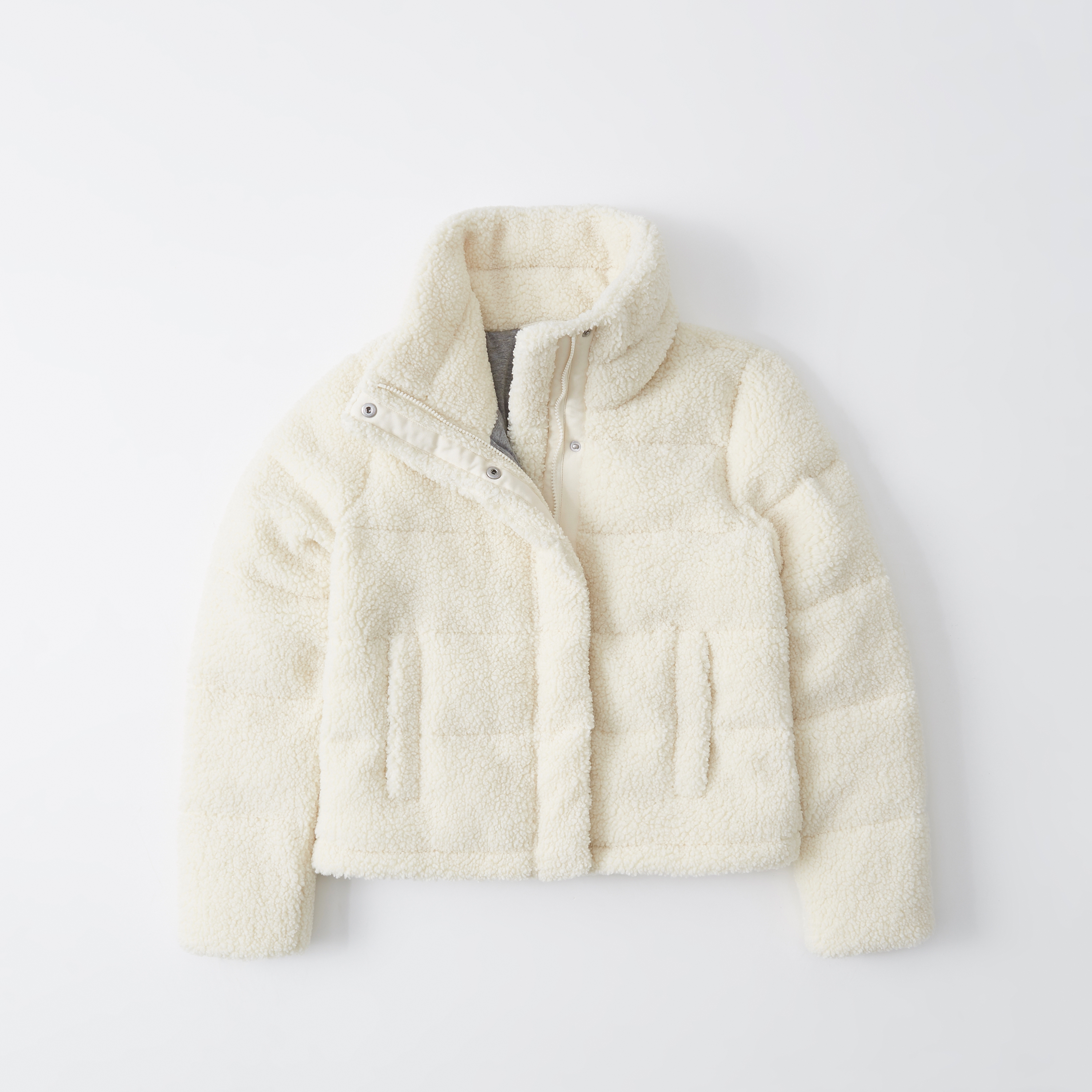 sherpa jacket abercrombie