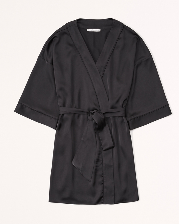 Women's Satin Robe | Women's Intimates & Sleepwear | Abercrombie.com