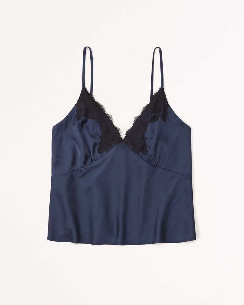 Women's Lace and Satin Sleep Cami, Women's Clearance