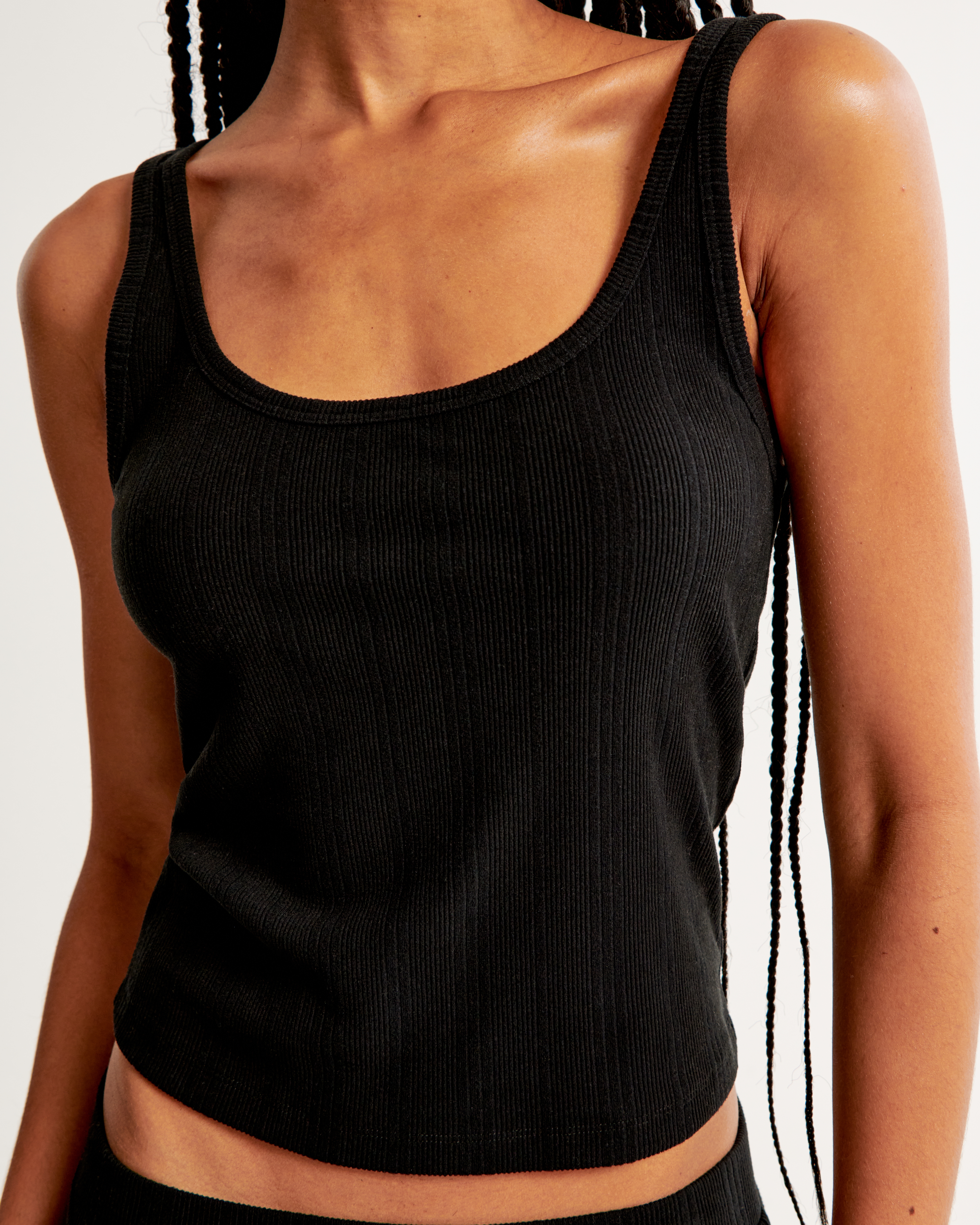 Ribbed best sale sleep tank