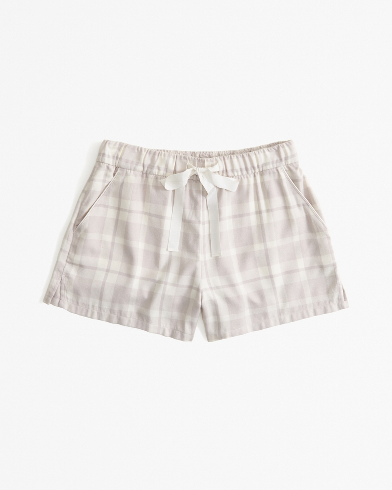 Adult Flannel PJ Shorts