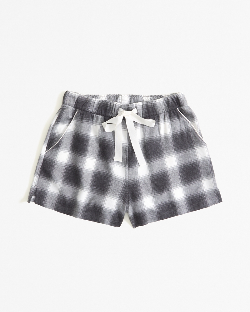 Ladies Flannel Shorts - Bear NecessitiesBear Necessities