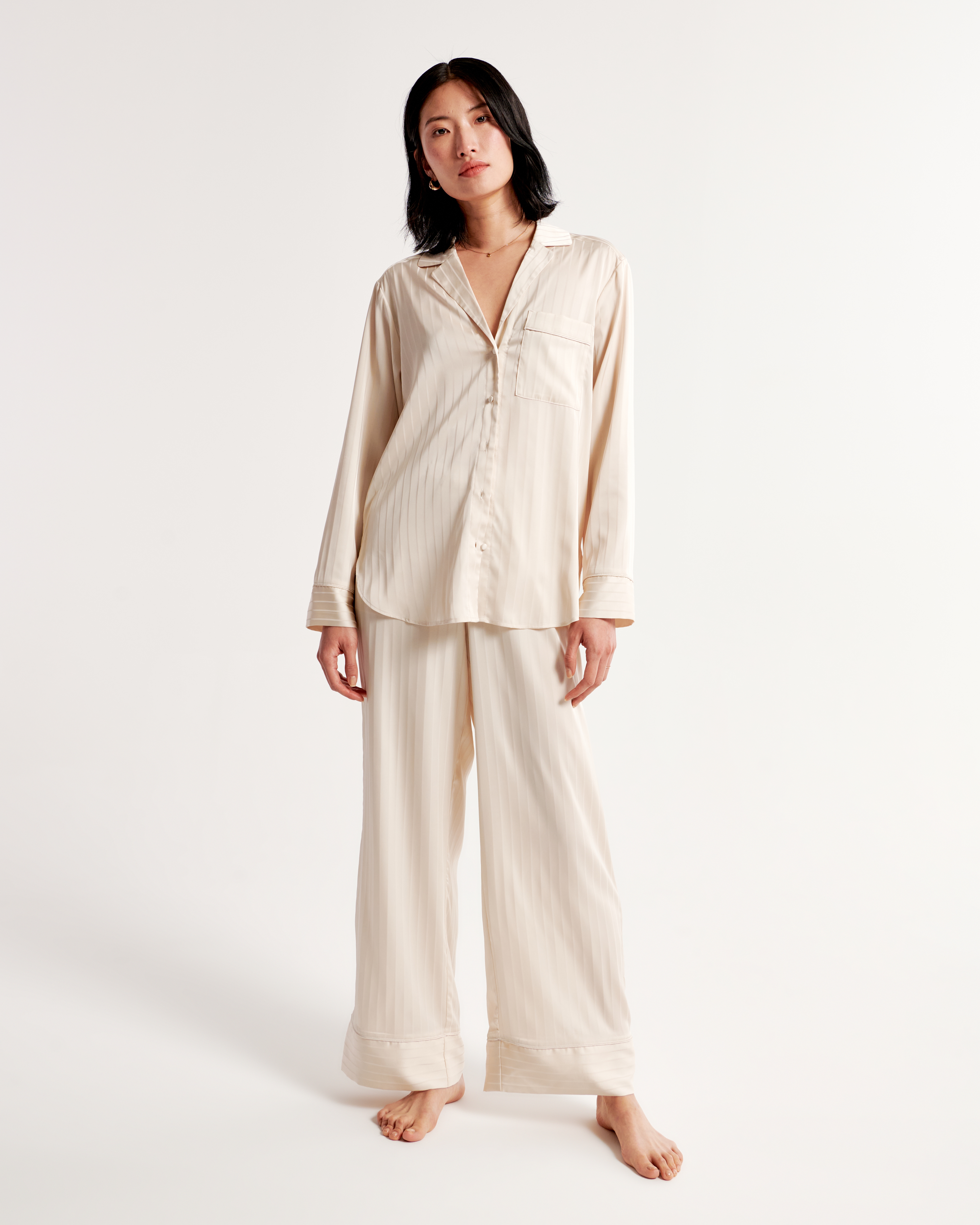 Satin Jacquard Sleep Pant