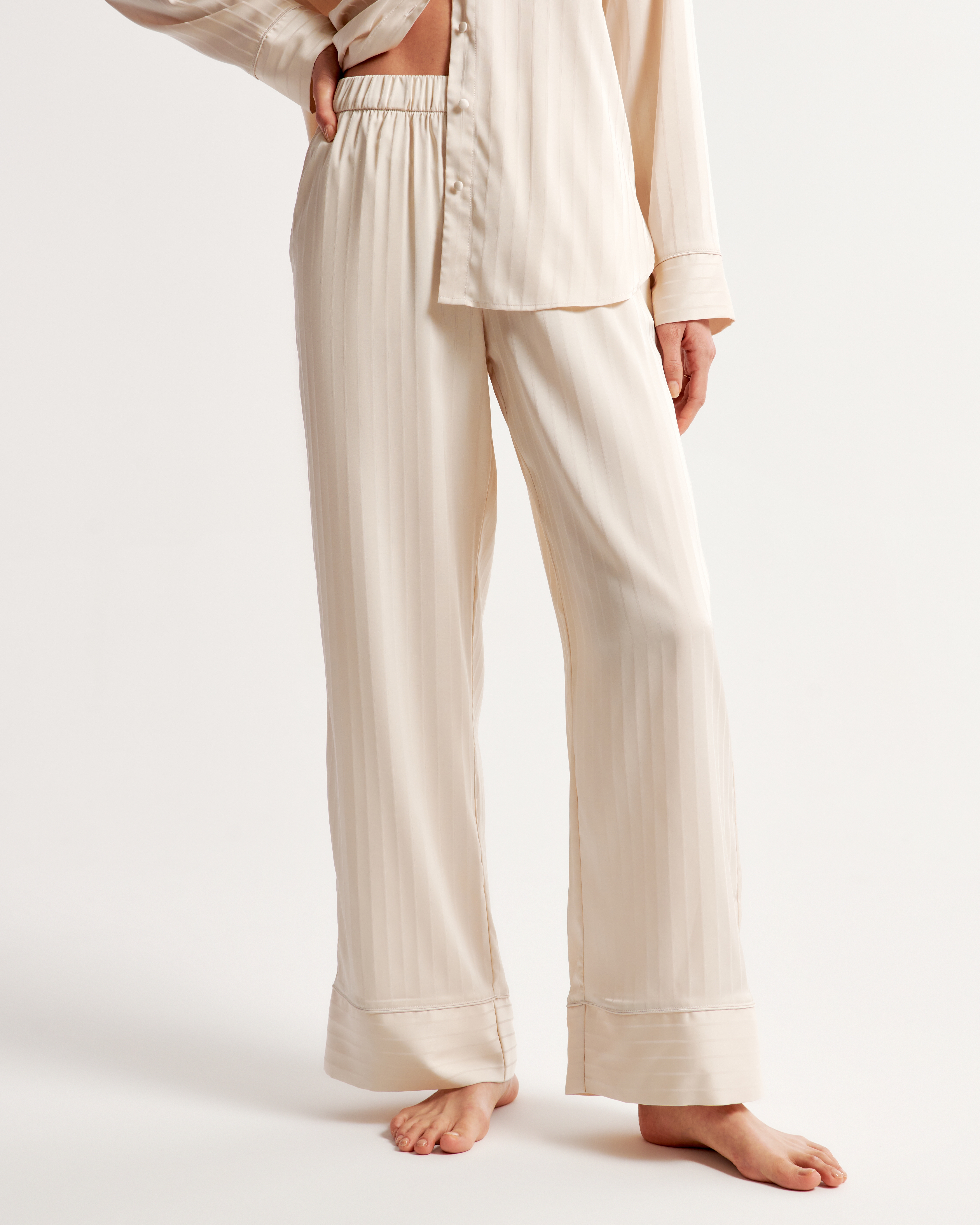 Women s Satin Jacquard Sleep Pant Women s Clearance