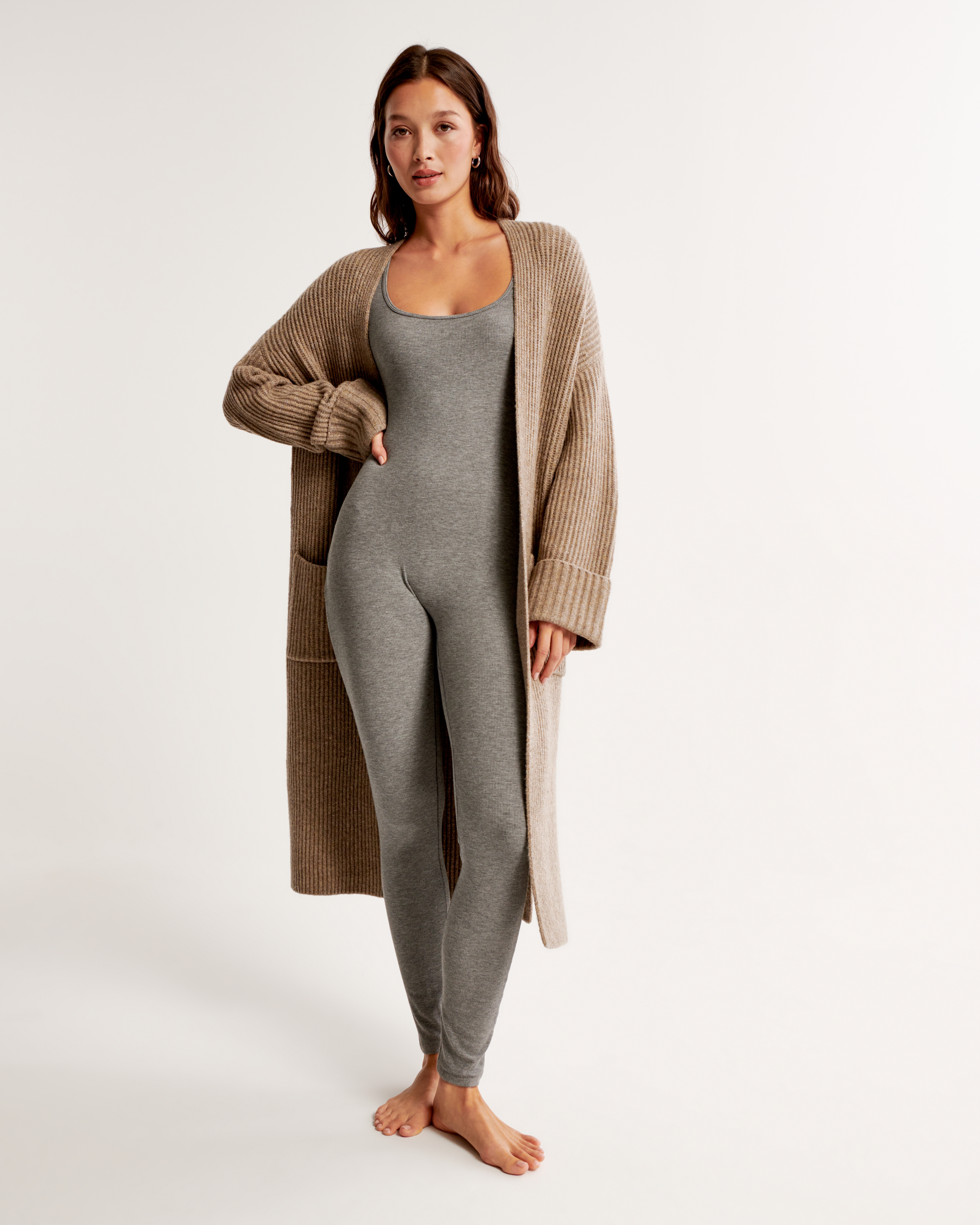 Women s Lounge Long Sleeve Onesie Women s Intimates Sleepwear