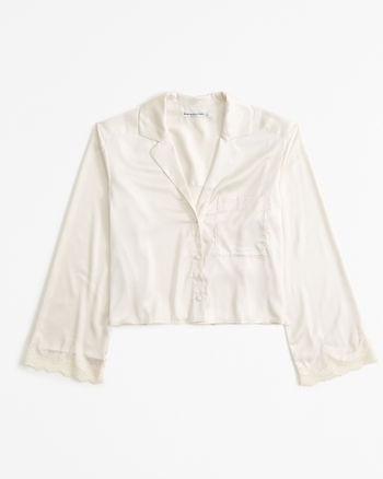 Slip Into Me Satin Sleep Shirt