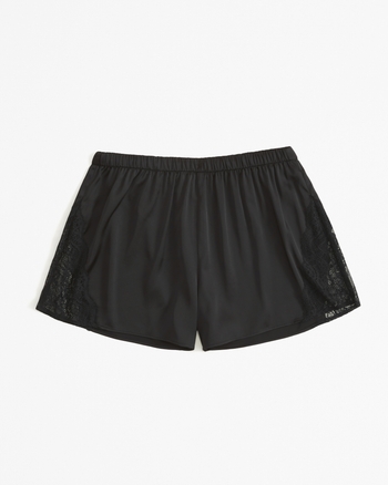 Lace and Satin Sleep Short from Abercrombie & Fitch - $19.97