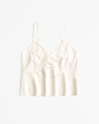 Lace and Satin Cami