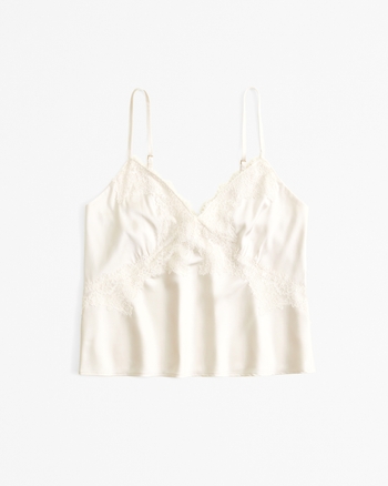 Women's Lace and Satin Cami | Women's Clearance