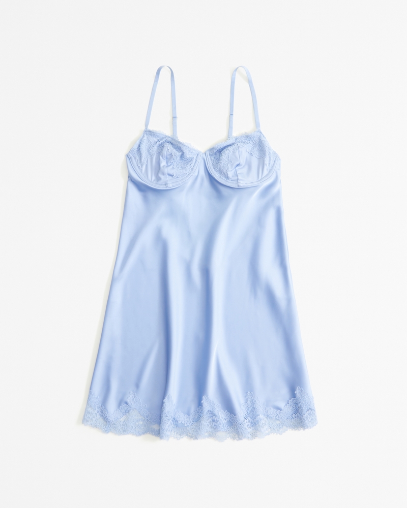Women's Lace and Satin Nightie, Women's Clearance