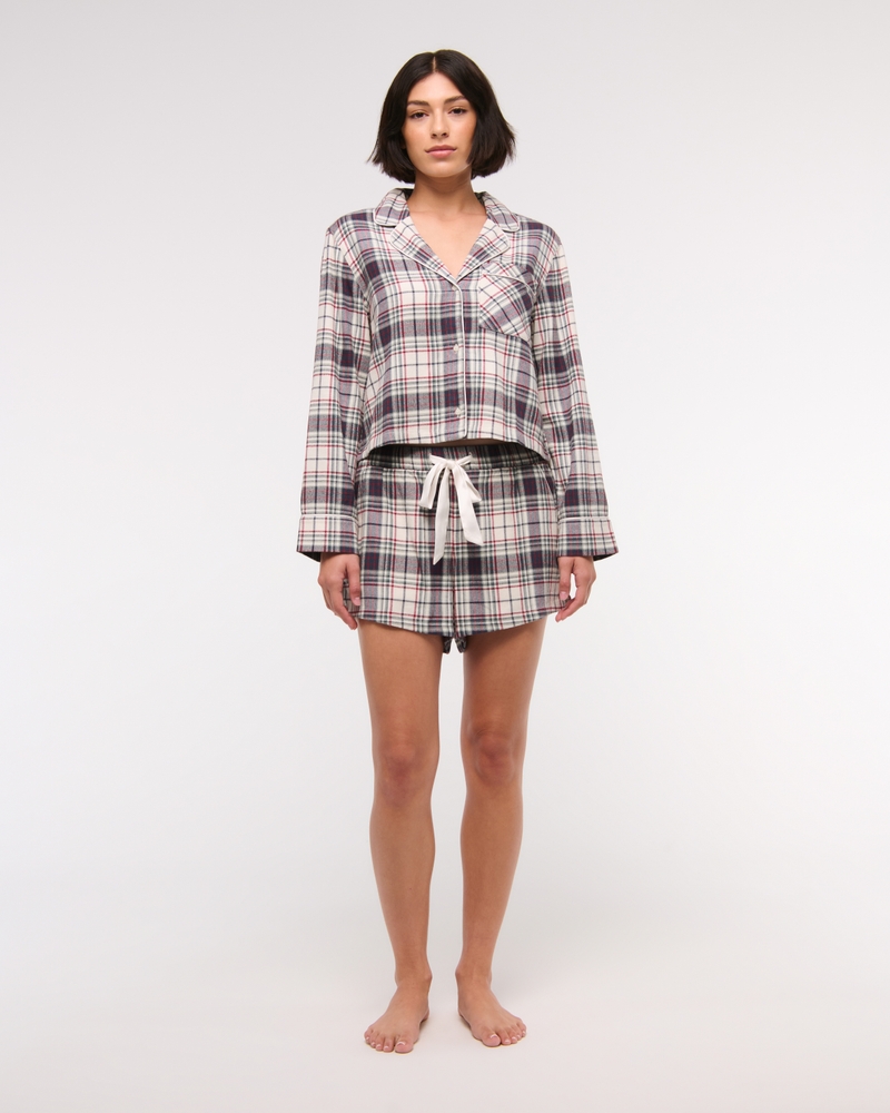 Flannel Sleep Short