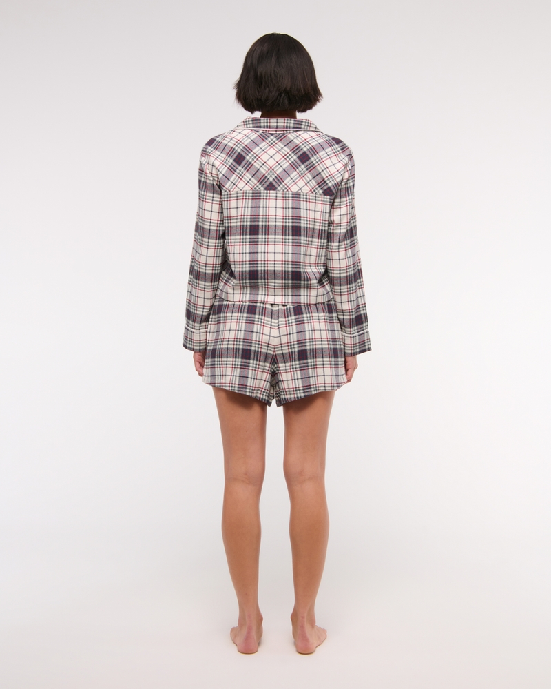 Flannel Sleep Short
