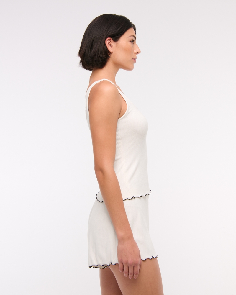 Pointelle Sleep Short