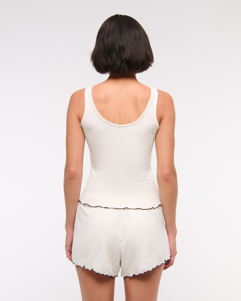 Pointelle Sleep Short