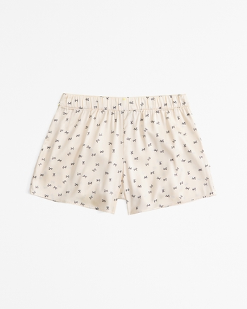 Women's Satin Sleep Short | Women's Clearance | Abercrombie.com