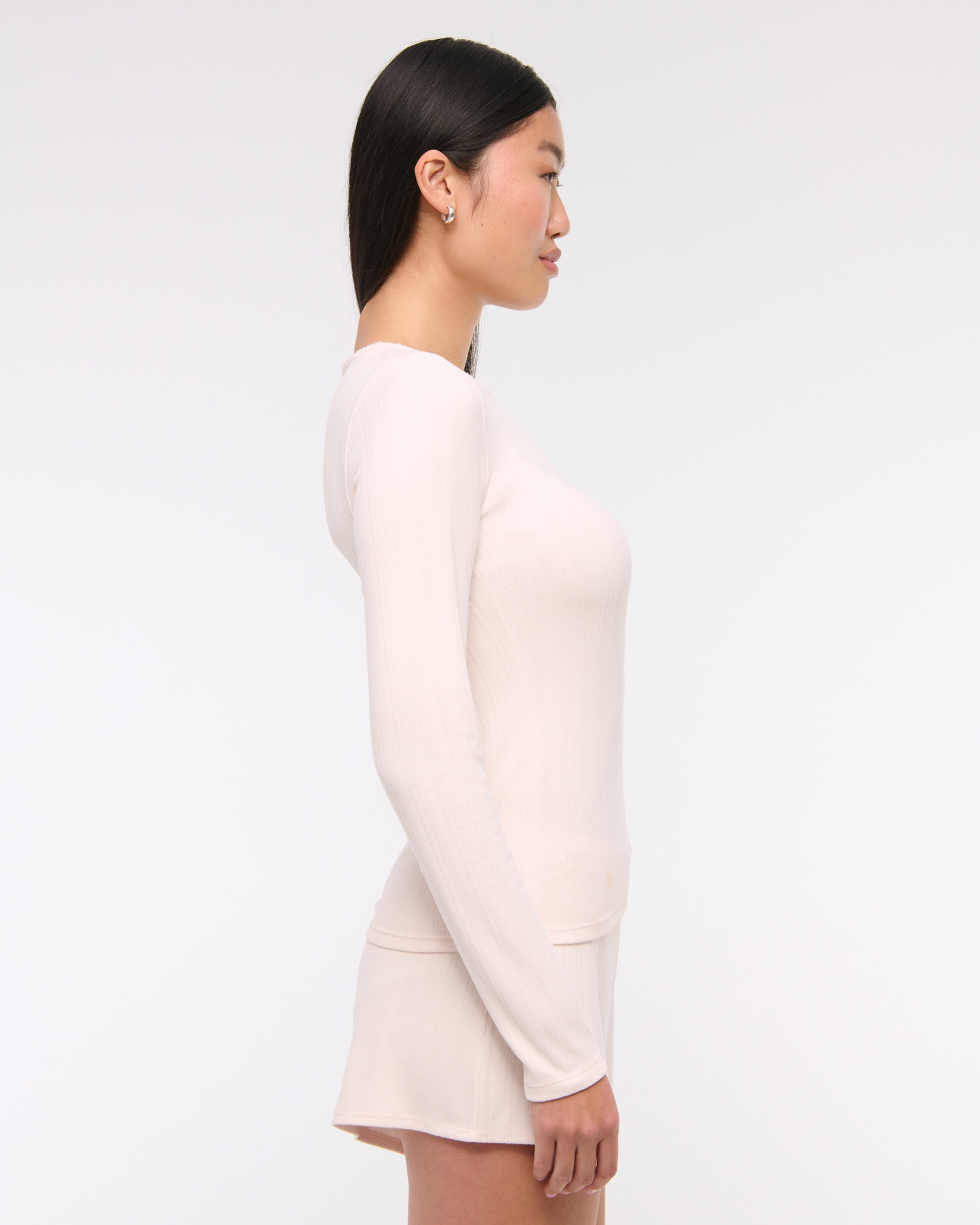 Pointelle Sleep Short