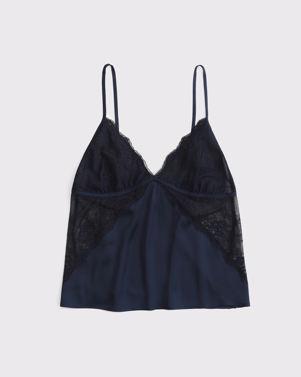 Sheer Sleep Cami, Navy view 1