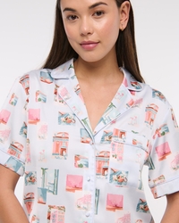 Women's Short-Sleeve Sleep Shirt | Women's Matching Sets