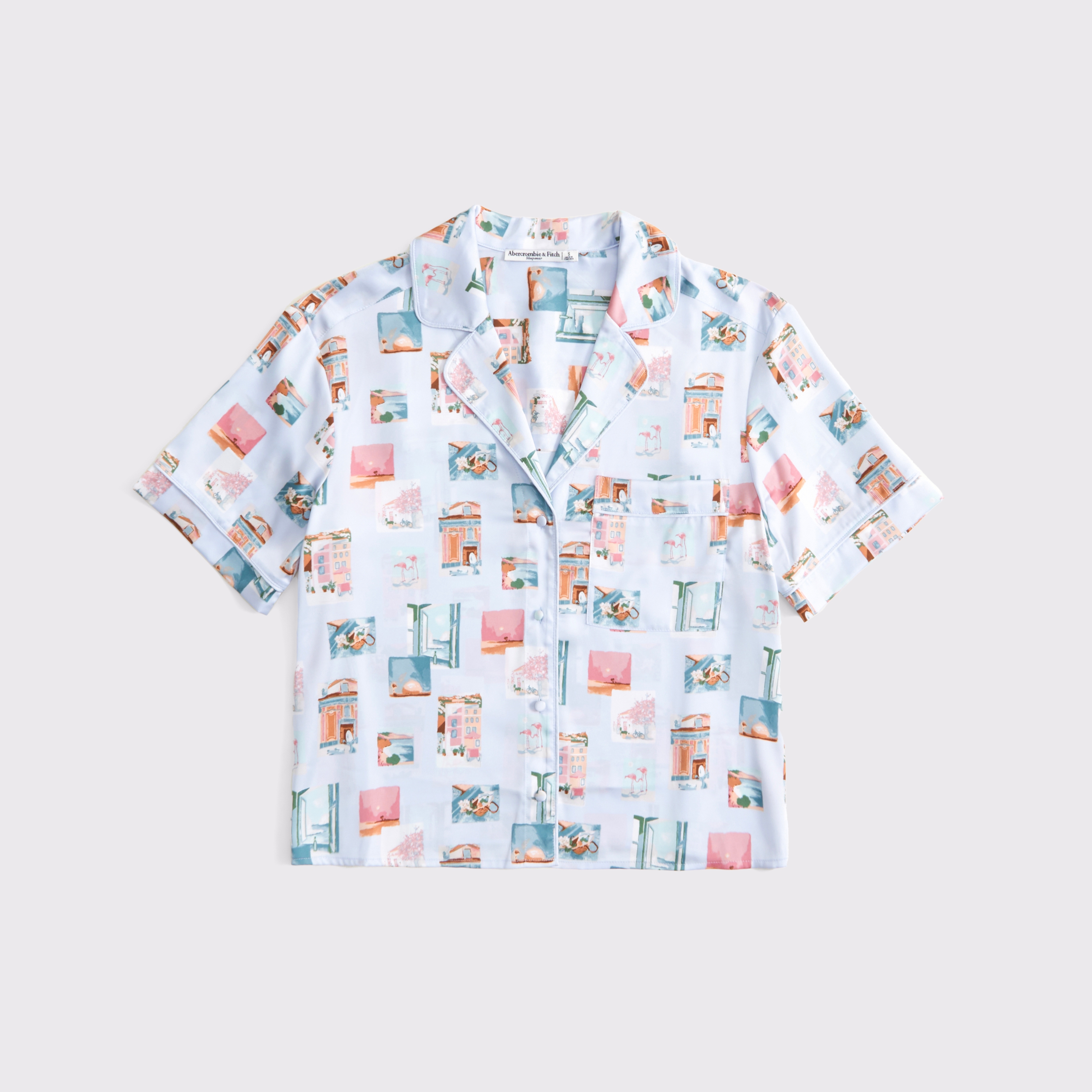 SIXPAD Sleep Top (Short Sleeve) L ベージュ Mens Far-Infrared Enhance Sleep Short Sleeve Crew Neck Top