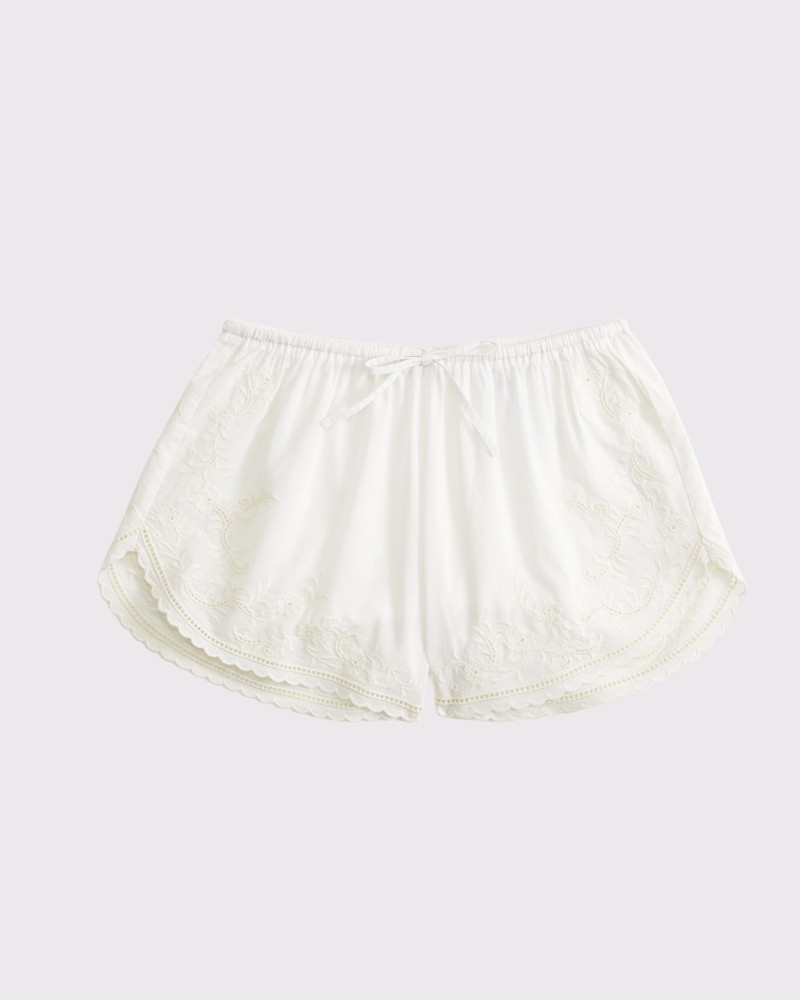Women's Cutwork Sleep Short | Women's Clearance | Abercrombie.com