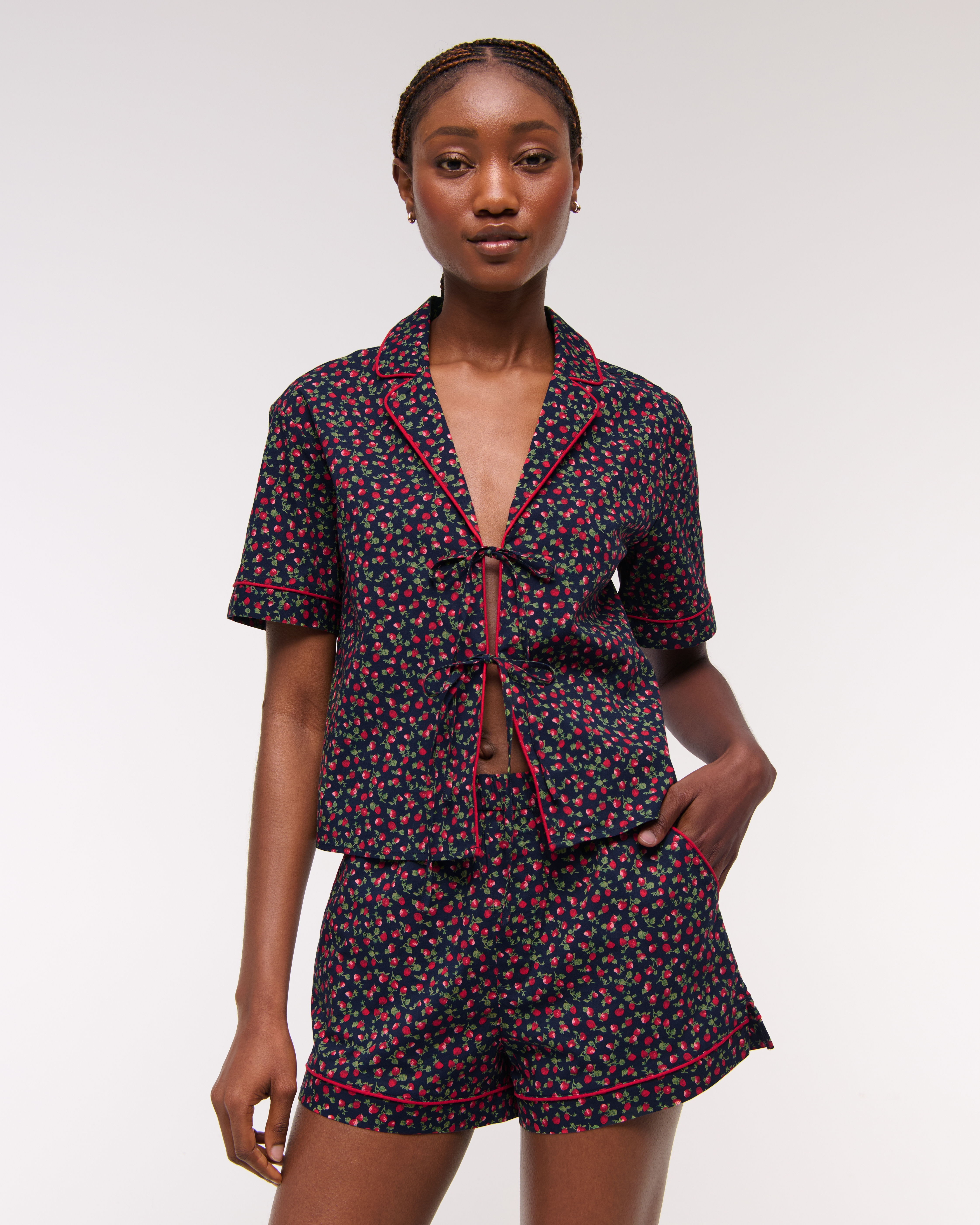 Abercrombie & Fitch Sleep Boxer Short In Multi