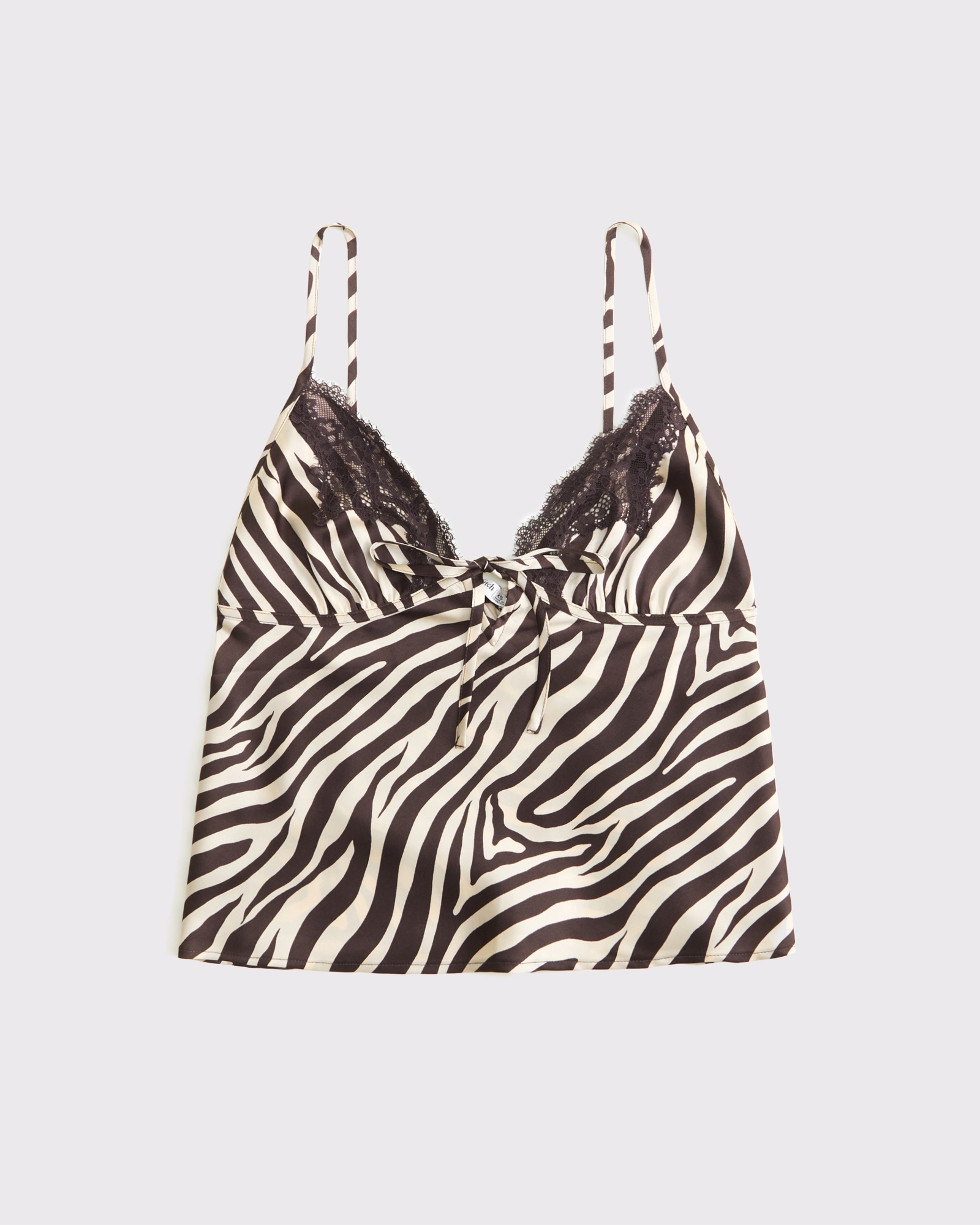 Jacquard Lace and Satin Sleep Cami