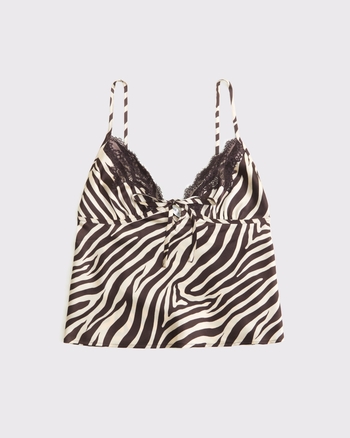 Jacquard Lace and Satin Sleep Cami from Abercrombie & Fitch - $26.99